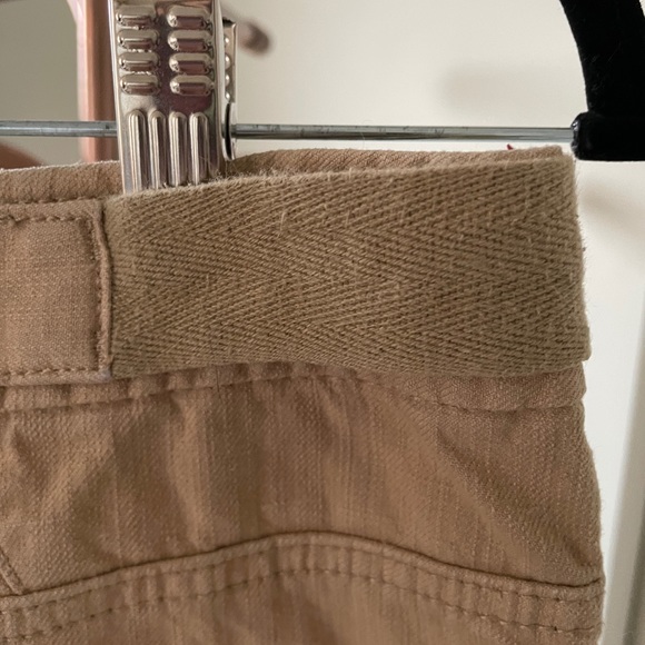 Anthropologie Button Fly Mini Skirt - Picture 4 of 9